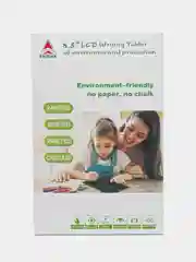 Красный планшет детский электронный с LCD экраном