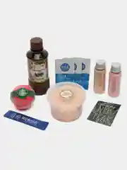 Хаки подарочный набор косметики для лица и тела "Miss Natural"