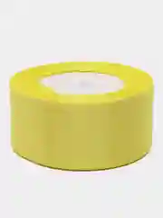 Желтый лента атласная