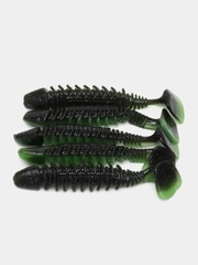 Приманка силиконовая Diamond Thread T-Tail, 4", съедобные, в упаковке 5 шт