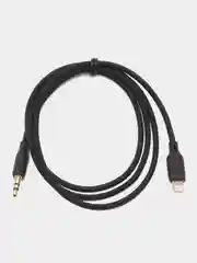 Белый аудиокабель Borofone BL18, 3.5 мм, AUX, Lightning, кабель аукс для айфона 1 м