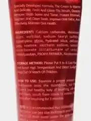 Оранжевый зубная паста Baking soda Bioaqua Nicotinamide,освежающая, антибактериальная, 100г
