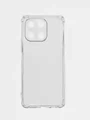 Чехол противоударный для HONOR X6a, с защитой камеры, силиконовый, прозрачный