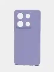 Лавандовый чехол Infinix NOTE 30 Pro Ноут 30 Про, с мягкой подкладкой