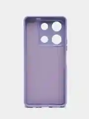 Лавандовый чехол Infinix NOTE 30 Pro Ноут 30 Про, с мягкой подкладкой
