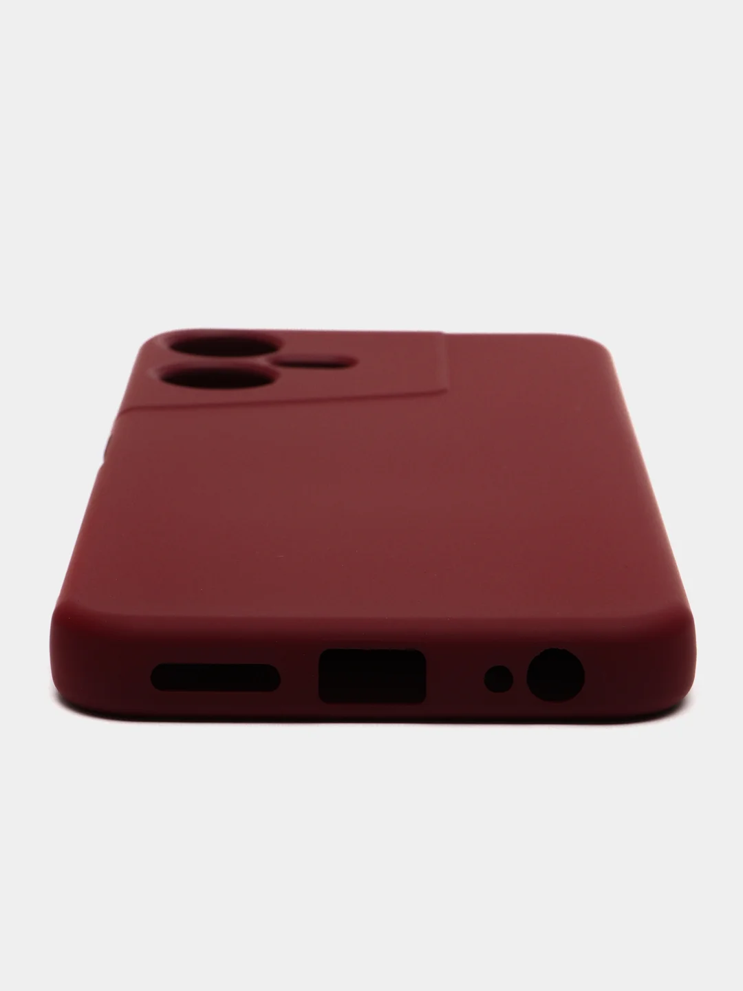 Тёмно-бордовый чехол для Tecno POVA Neo 3 (Техно Пова Нео 3), Silicone Case