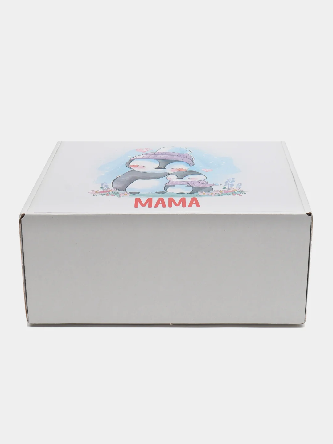 Коробка-бокс подарочная "Мама", с наполнителем