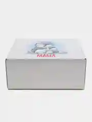 Коробка-бокс подарочная "Мама", с наполнителем