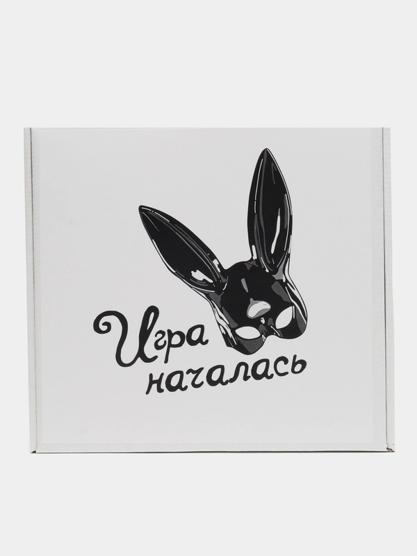 Коробка-бокс-подарочная-Игра началась, с наполнителем