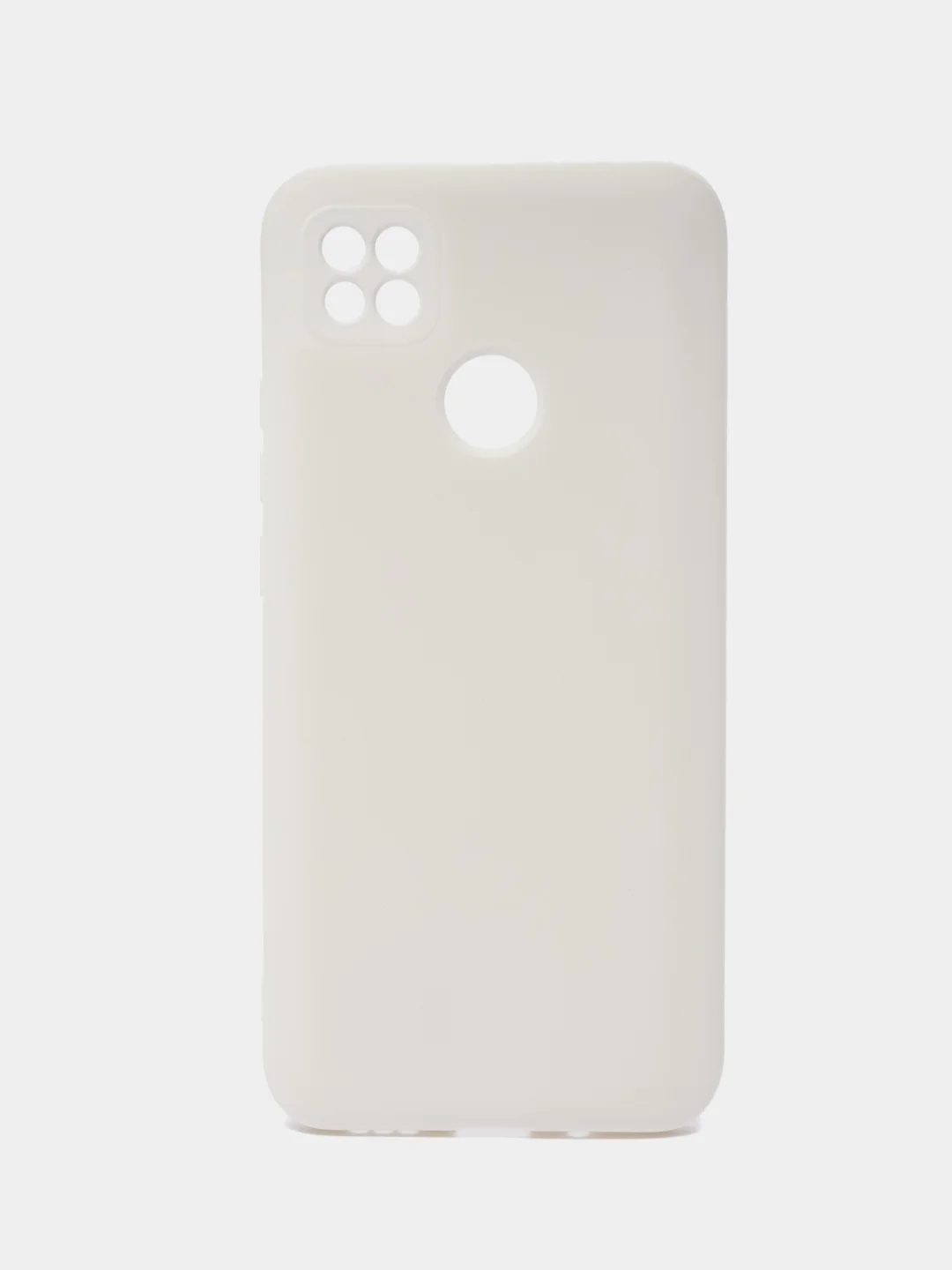 Белый чехол для Xiaomi Redmi 9C / Redmi 10A (Редми 9С/10А), Silicone Case