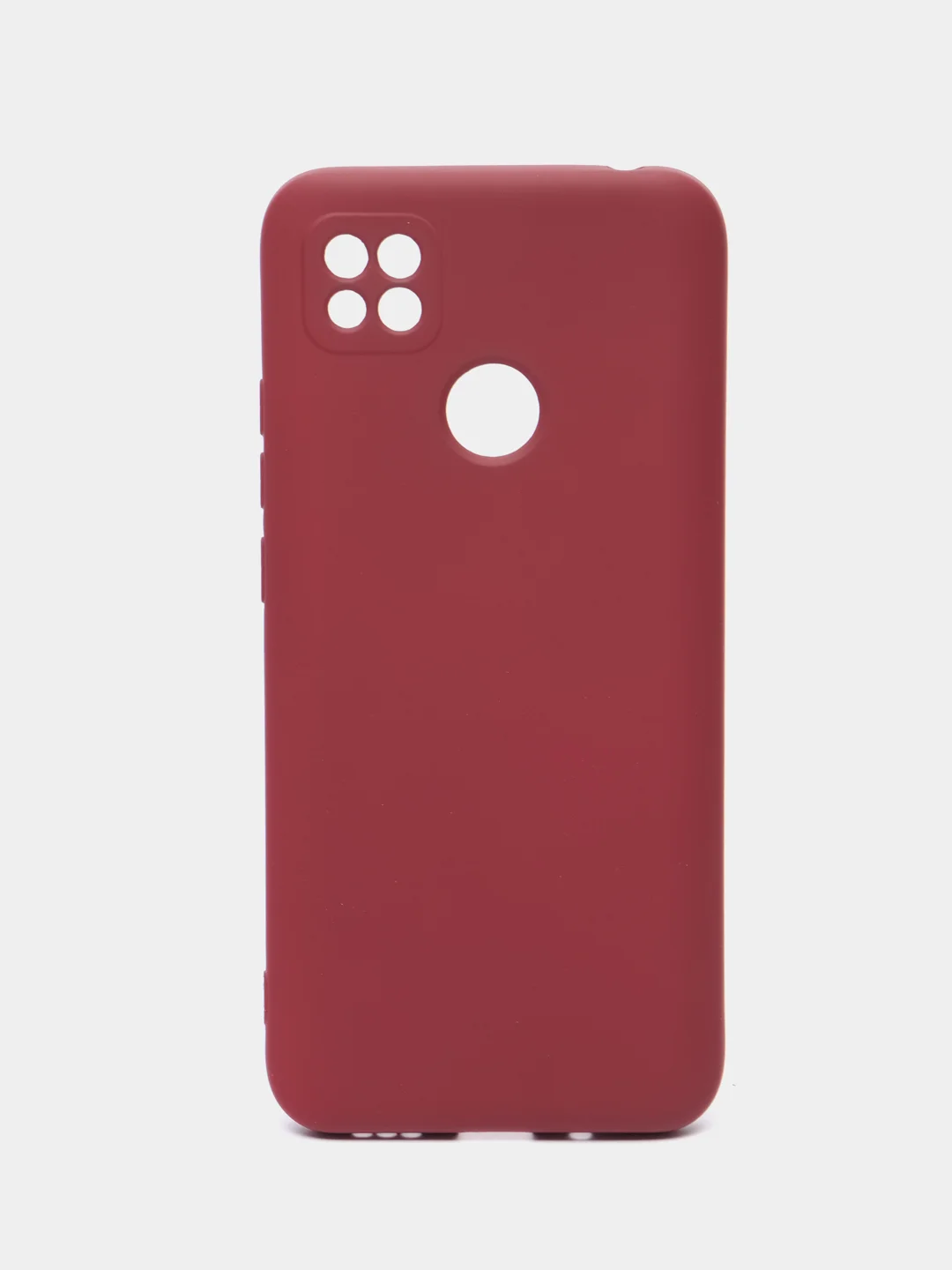 Тёмно-бордовый чехол для Xiaomi Redmi 9C / Redmi 10A (Редми 9С/10А), Silicone Case