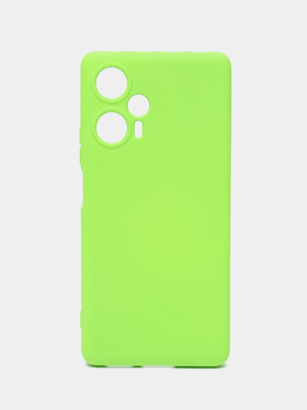 Лайм чехол для POCO F5 / Xiaomi Redmi Note 12 Turbo (Поко Ф5 Нот 12 Турбо), Silicone Case