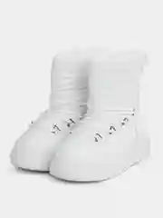 Белый дутики женские, сапоги женские