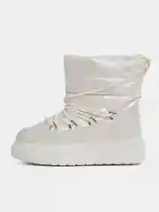 Бежевый дутики женские, сапоги женские