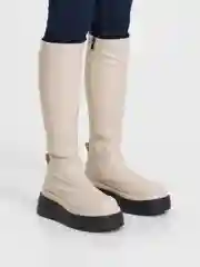 Молочный сапоги женские, зимние
