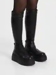 Черный сапоги женские, зимние