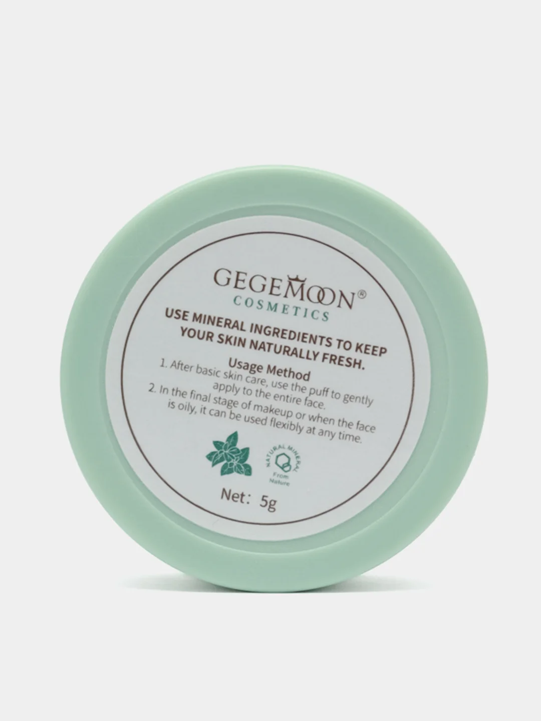 Пудра рассыпчатая No-Sebum Mineral Powder прозрачная, 5 г