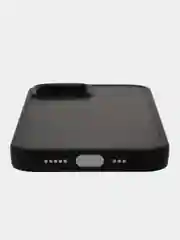 Черный противоударный, полупрозрачный чехол на iPhone 11, 12, 13, 14, 15, Pro, Max, mini, Plus