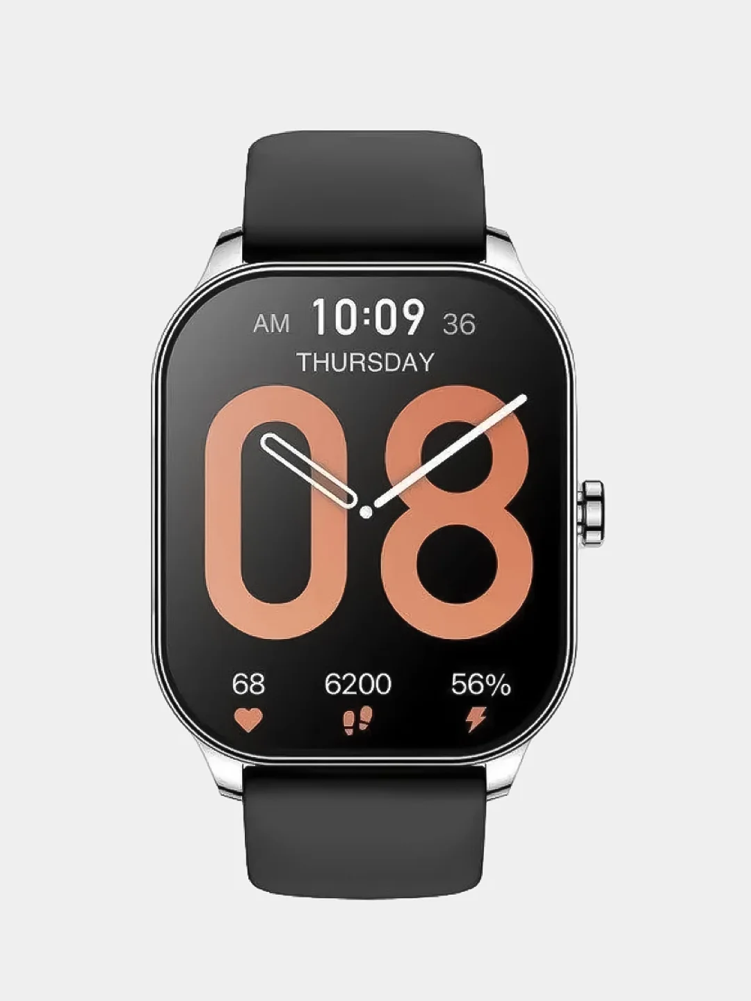 Серебряный смарт часы Amazfit Pop 3S, A2318