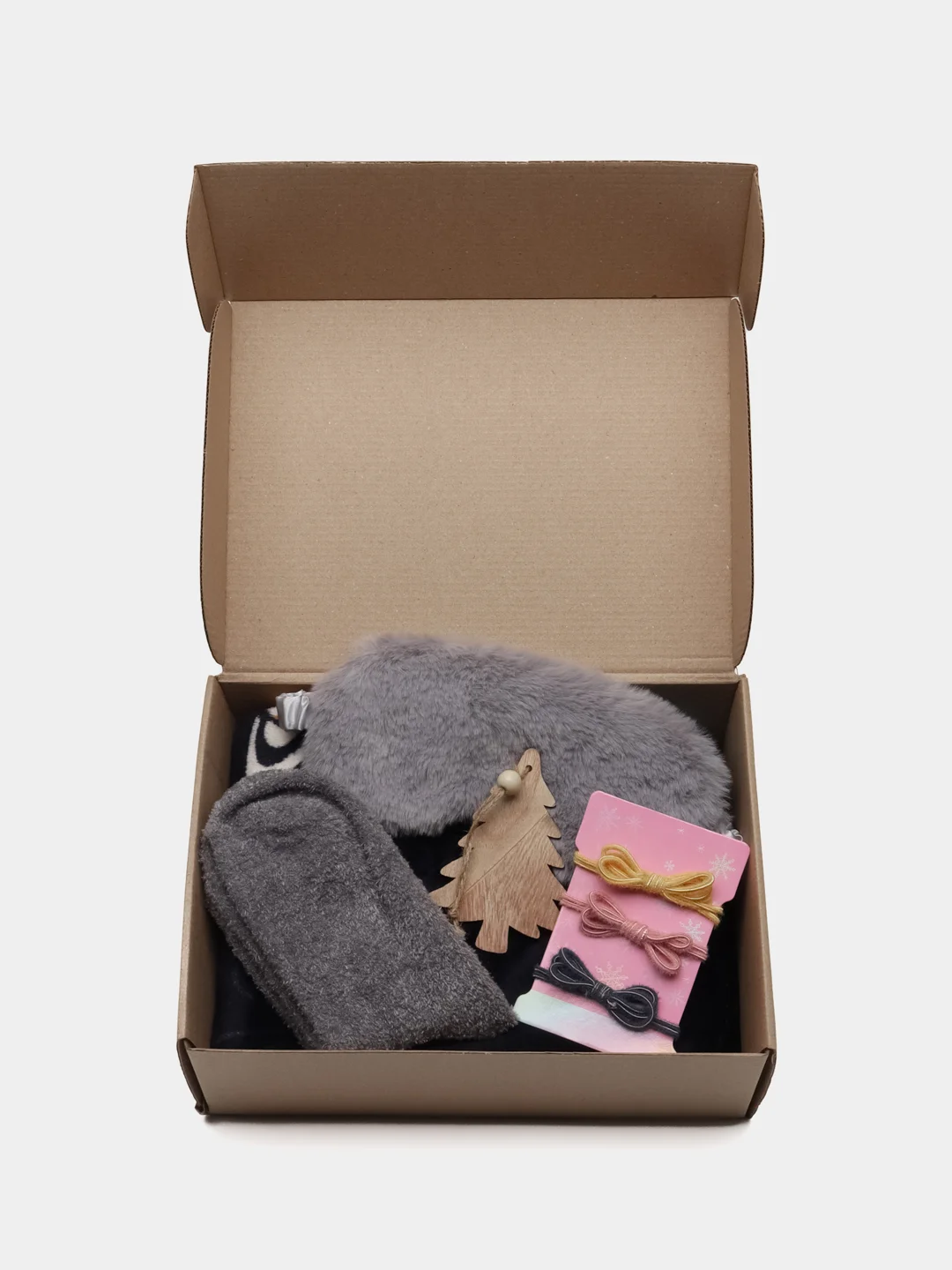Серебряный подарочный набор "Beauty-box", новогодний