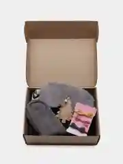 Серебряный подарочный набор "Beauty-box", новогодний