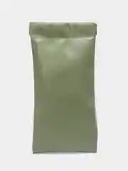 Зеленый мягкий чехол для очков