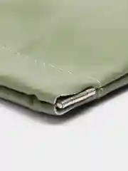 Зеленый мягкий чехол для очков