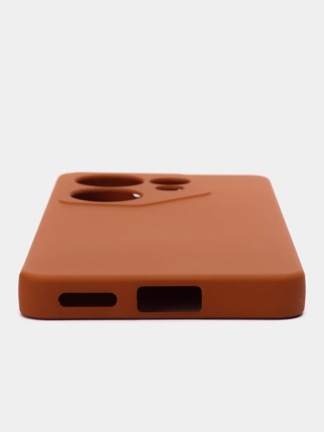 Коричневый чехол  для Tecno CAMON 20 Premier 5G (Техно Камон Премьер 5 Джи), Silicone Case