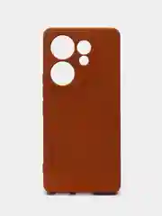 Коричневый чехол  для Tecno CAMON 20 Premier 5G (Техно Камон Премьер 5 Джи), Silicone Case