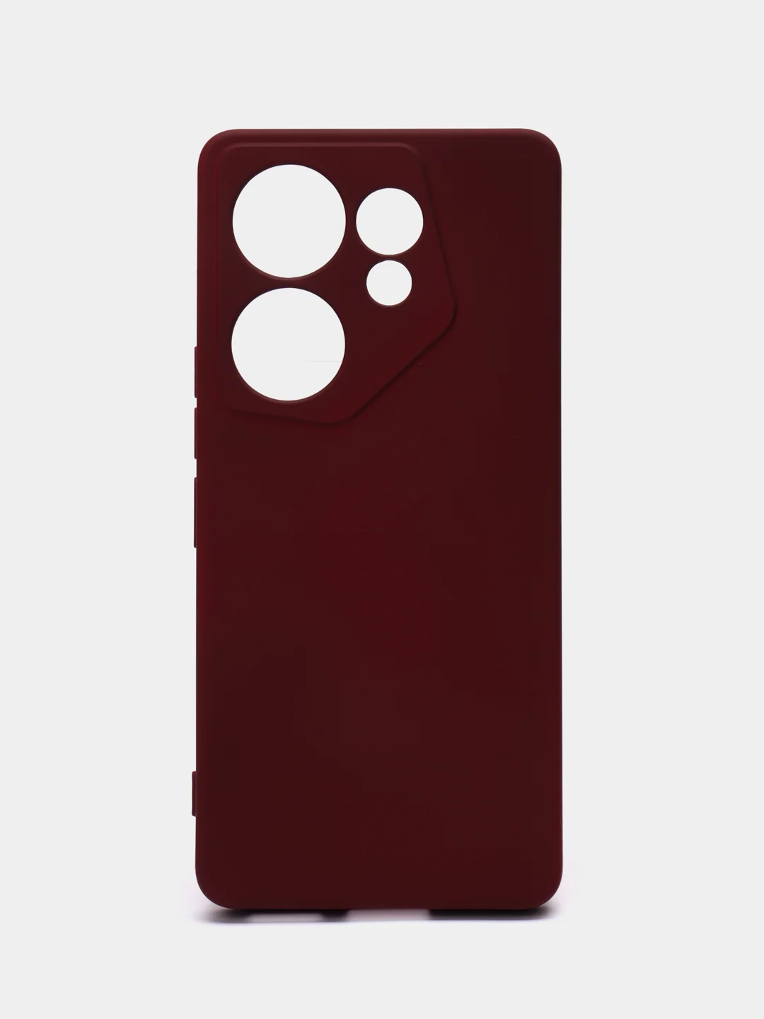 Тёмно-бордовый чехол  для Tecno CAMON 20 Premier 5G (Техно Камон Премьер 5 Джи), Silicone Case
