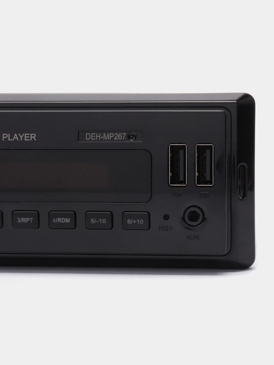 Автомагнитола Pioneer 267, с Bluetooth, RGB-подсветка, магнитофон 1 DIN, громкая связь
