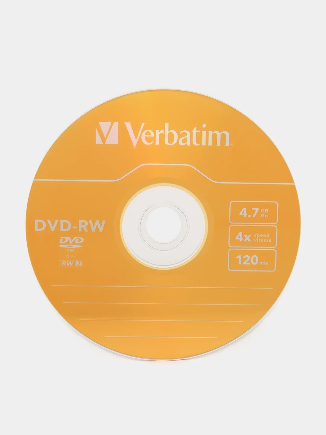 Диск DVD+RW перезаписываемый