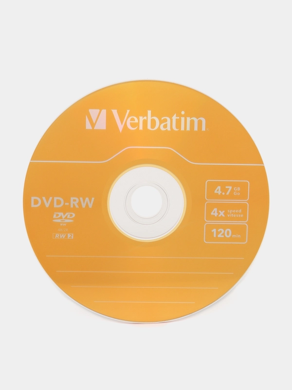 Диск DVD+RW перезаписываемый