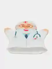 Бежевый кукла-перчатка на руку Домашний кукольный театр Доктор,  внучка Машенька