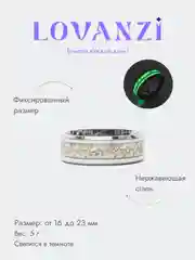 Кольцо всевластия из Властелина колец светящееся в темноте
