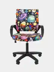 Желтый кресло компьютерное детское Chairman Kids 103 LT, детский компьютерный стул