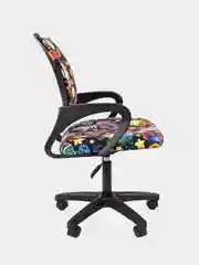 Желтый кресло компьютерное детское Chairman Kids 103 LT, детский компьютерный стул