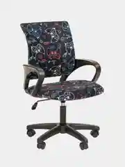 Желтый кресло компьютерное детское Chairman Kids 103 LT, детский компьютерный стул