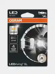 Автомобильные cветодиодные лампы OSRAM LEDRIVING 2827DYP-02B, W2.1X9.5D, W5W, желтый