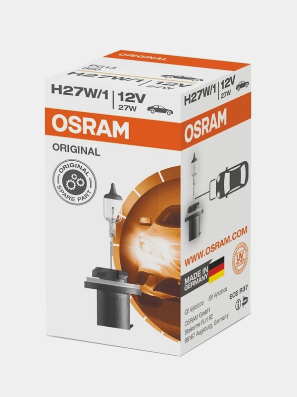 Галогенные лампы головного света Osram ORIGINAL LINE 880, 1 шт