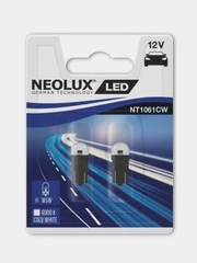 Автомобильные светодиодные лампы NEOLUX LED Interior, W5W, W2.1x9.5d, NT1061CW-02B, 2 шт