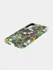 Тёмно-зелёный чехол для Samsung Galaxy A54 A34 A24 S23 S24 с принтом пластиковый ROSCO матовый тонкий