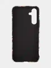 Розовый чехол для Samsung Galaxy A54 A34 A24 S23 S24 с принтом пластиковый ROSCO матовый тонкий