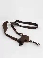 Кобура оперативная для пистолетов ТТ, Глок, Беретта, Кольт 1911, кожа, цвет коричневый