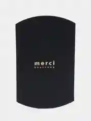 Угольный коробка-подушка "Merci"