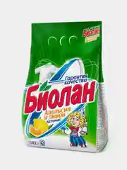 Стиральный порошок БИОЛАН Автомат, Апельсин и Лимон, 2,4 кг