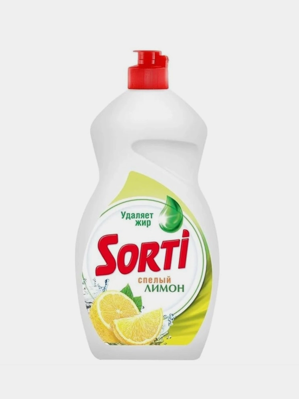 Средство для мытья посуды SORTI Лимон, 1300 г
