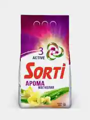 Стиральный порошок SORTI Арома Магнолия Автомат, 6 кг