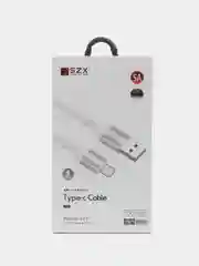 Белый кабель для быстрой зарядки 5А SZX SS209