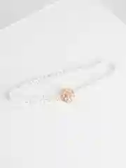 Горчичный женский декоративный пояс из акрилового жемчуга, ремень